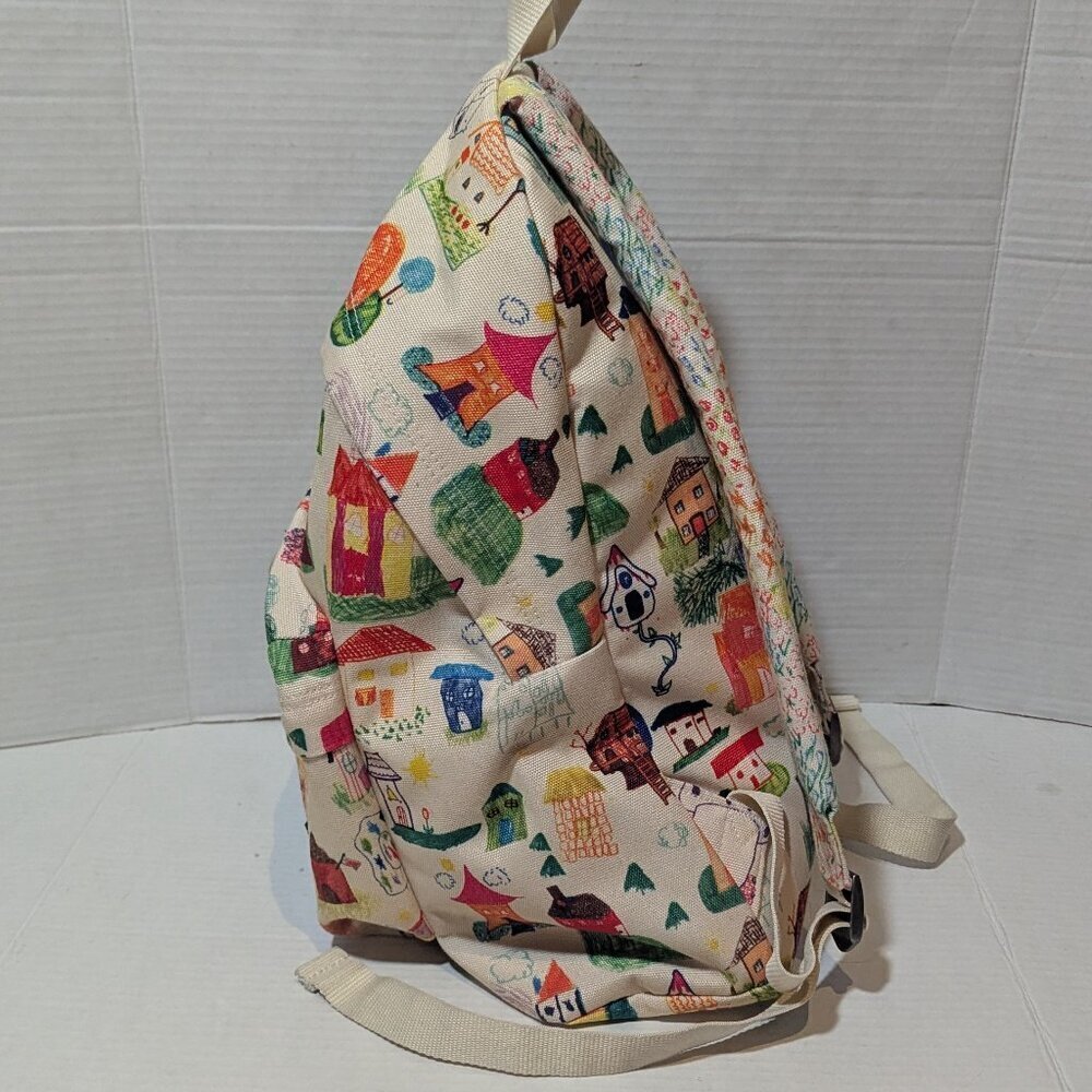 Vans x Collina Strada Doodle Print Backpack Antique White Rare Collab - Picture 5 of 12